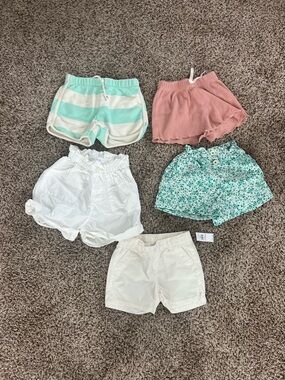 5 Girls' Shorts - Zara & Old Navy